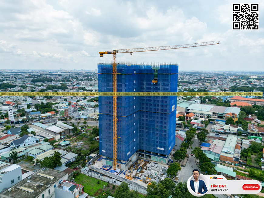 Cập nhật tiến độ căn hộ Bcons Sala Tháng 09/2022 3 Tiến độ xây dựng Bcons Sala Tháng 09 Năm 2022