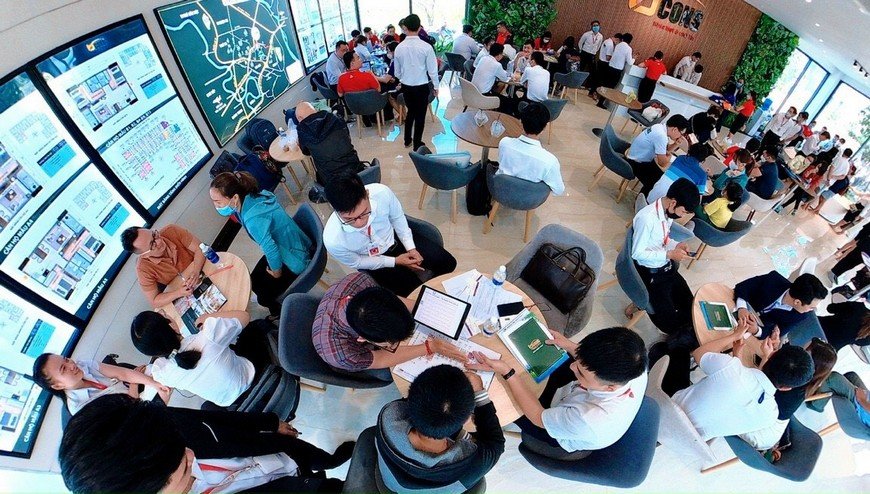 tưng bừng lễ khai trương nhà mẫu căn hộ bcons city