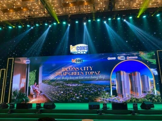 lễ công bố dự án Bcons City tháp Green Topaz