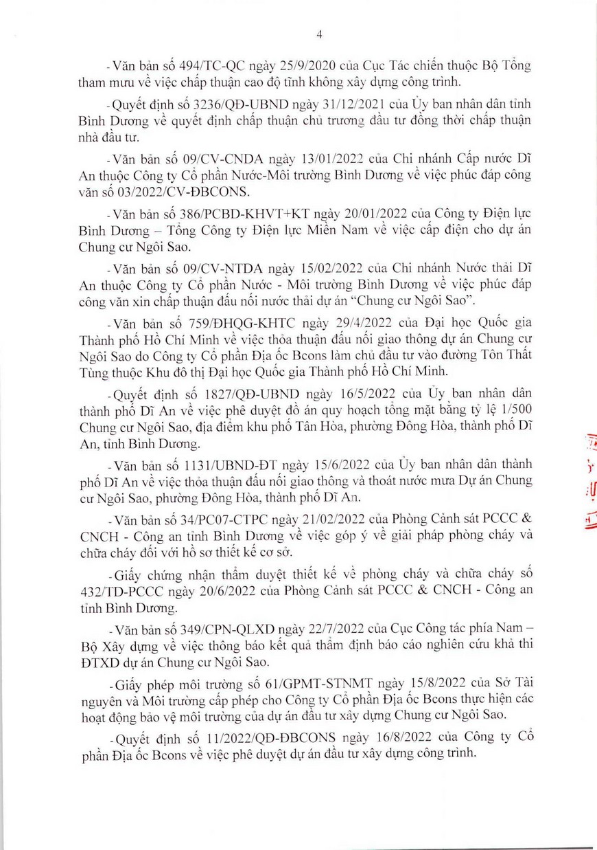 Pháp lý căn hộ Bcons City