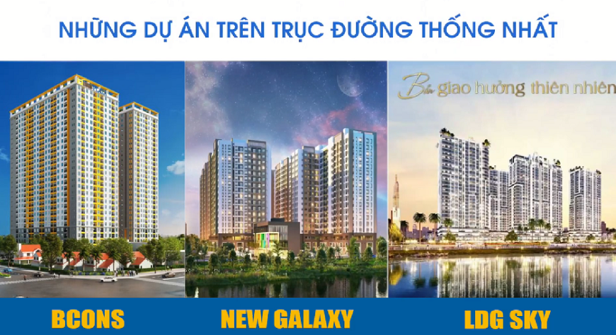 Tiềm năng phát triển Bất động sản theo đường Thống Nhất