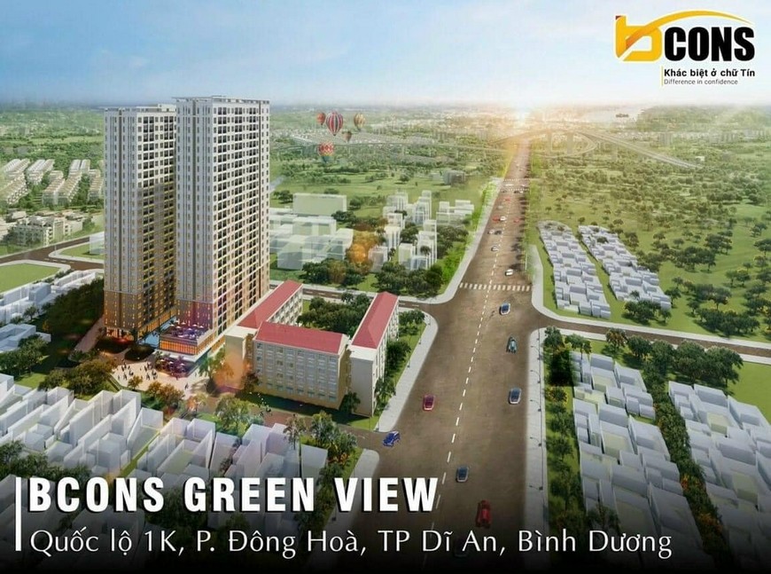 Căn hộ Bcons Green View cấp sổ hồng cho cư dân sau 10 tháng giao nhà 3 Căn hộ Bcons Green View