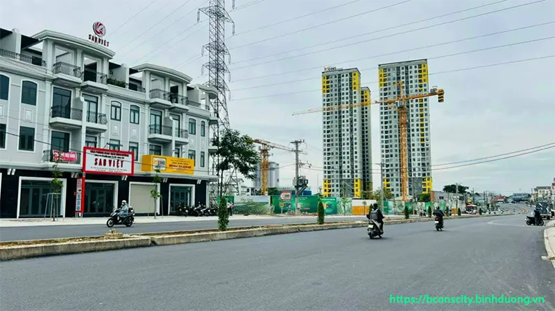 Đường Thống Nhất thành phố Dĩ An