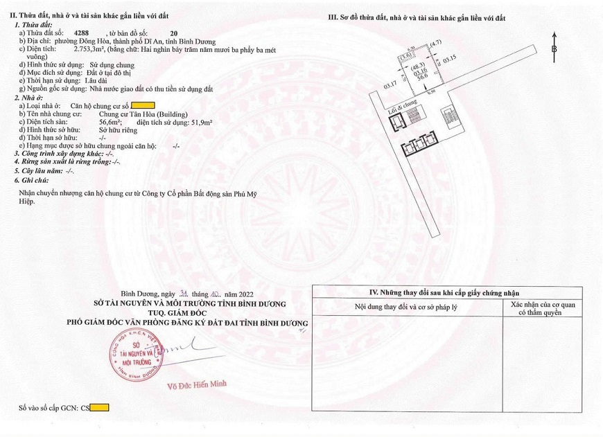 Căn hộ Bcons Green View cấp sổ hồng cho cư dân sau 10 tháng giao nhà 5 Sổ hồng Bcons Green View
