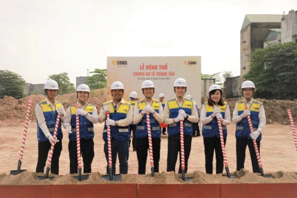 Lễ động thổ dự án căn hộ Bcons Lê Trọng Tấn