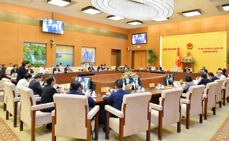 Họp Quốc hội về việc thành lập thành phố Tân Uyên