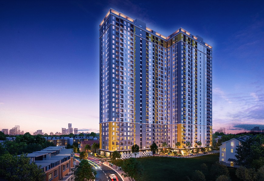 Phối cảnh căn hộ Bcons Polygon