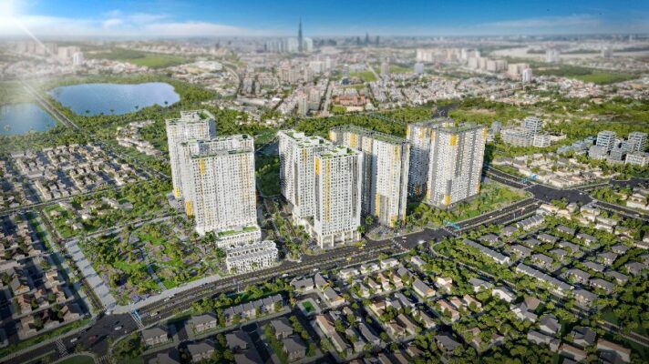Phối cảnh tổng thể dự án Bcons City