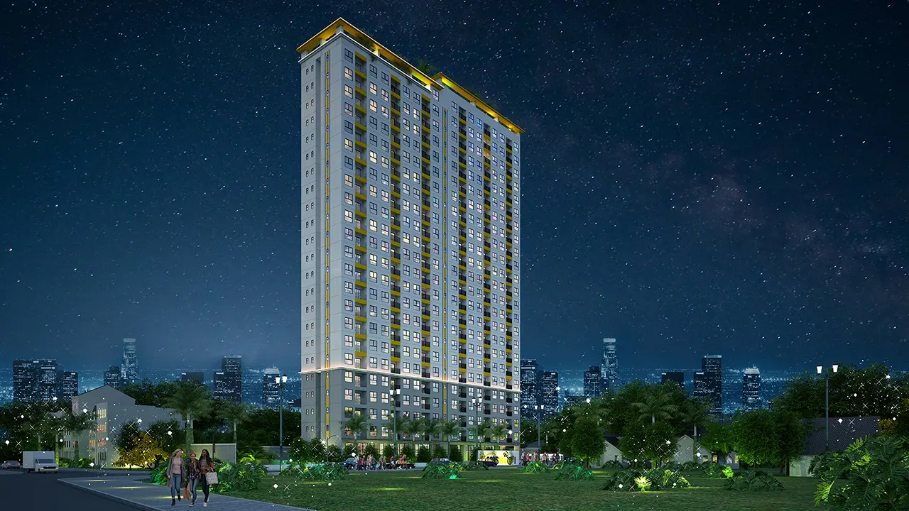 Phối cảnh dự án Bcons Bee