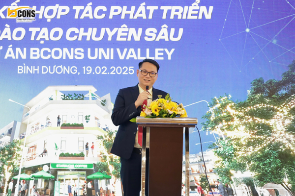Lễ ký kết hợp tác chiến lược dự án Bcons Uni Valley