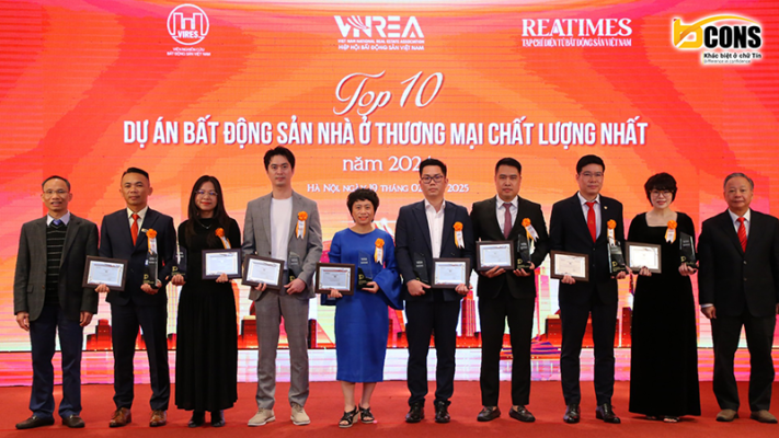 Tập đoàn Bcons được vinh danh là top 10 nhà phát triển Bất dộng sản hàng đầu Việt Nam