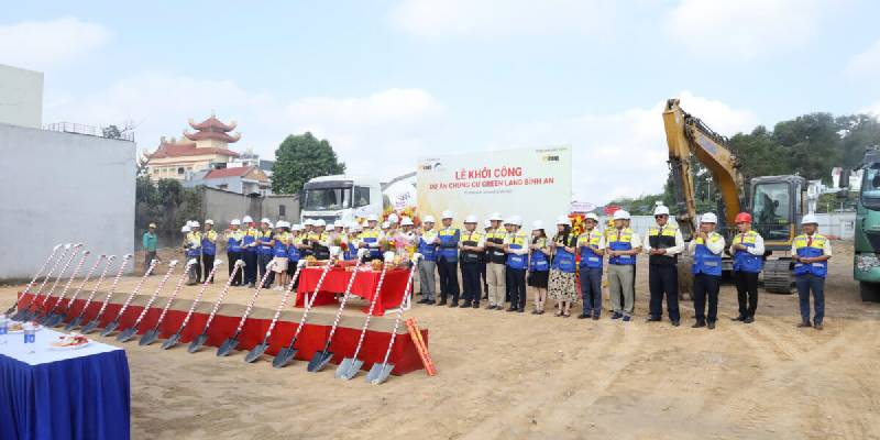 Lễ khởi công Bcons Green Land Bình An