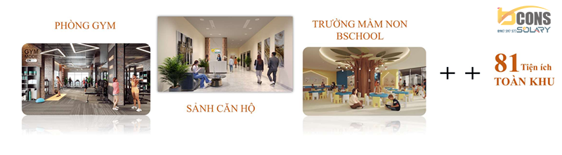 Tiện ích Bcons Solary 1