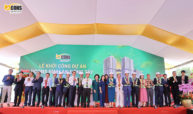 Lễ khởi công dự án Bcons Bình An Đông Tây