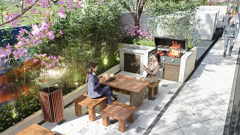 Khu BBQ Ngoài Trời Và Đổi Tên