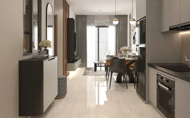 Nhà mẫu Bcons City - Tháp Green Diamond 2