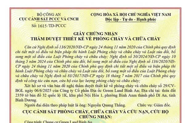 PCCC_GCN thẩm duyệt PCCC_24BGL_Bcons Asahi