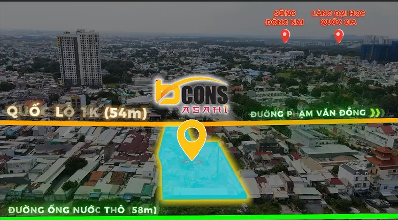 Lơi thế vị trí dự án Bcons Asahi