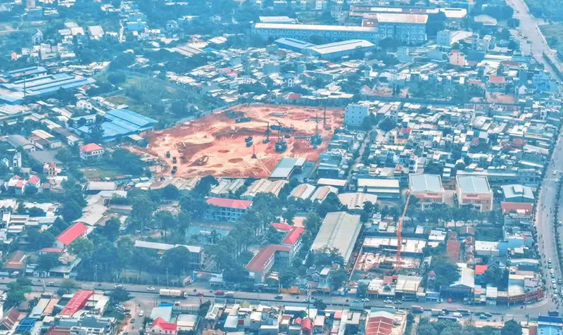 Tiến độ thi công dự án Bcons Center City