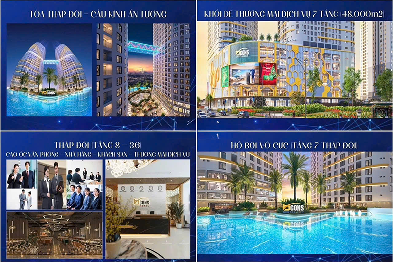 Tiện ích nội khu Bcons Center City