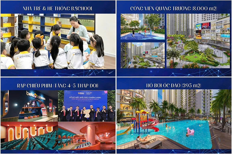 Tiện ích nội khu Bcons Center City