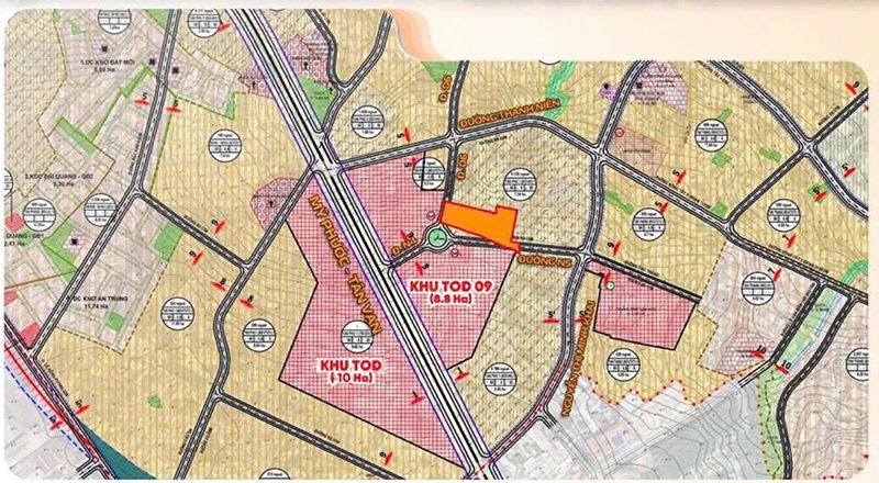 Vị trí Bcons Center City hưởng lợi từ hạ tầng giao thông hiện hữu & tương lai