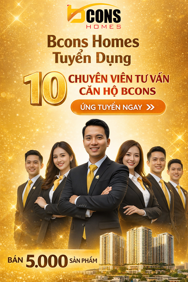 Tuyển dụng Bcons Homes